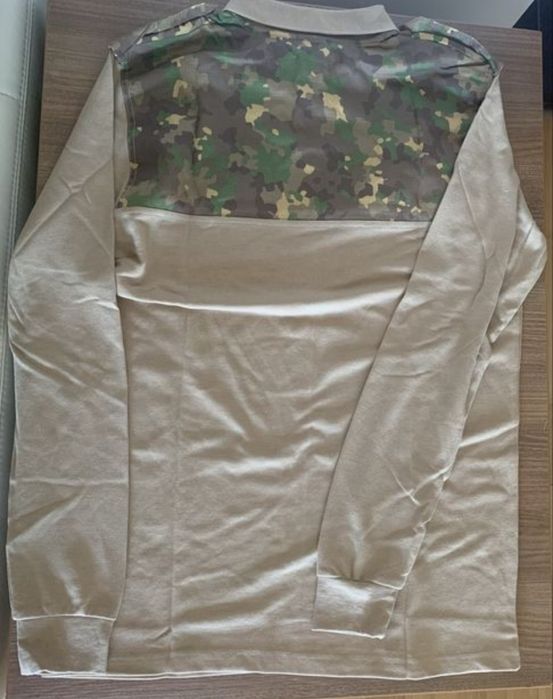 Tricou combat guler și mânecă lungă