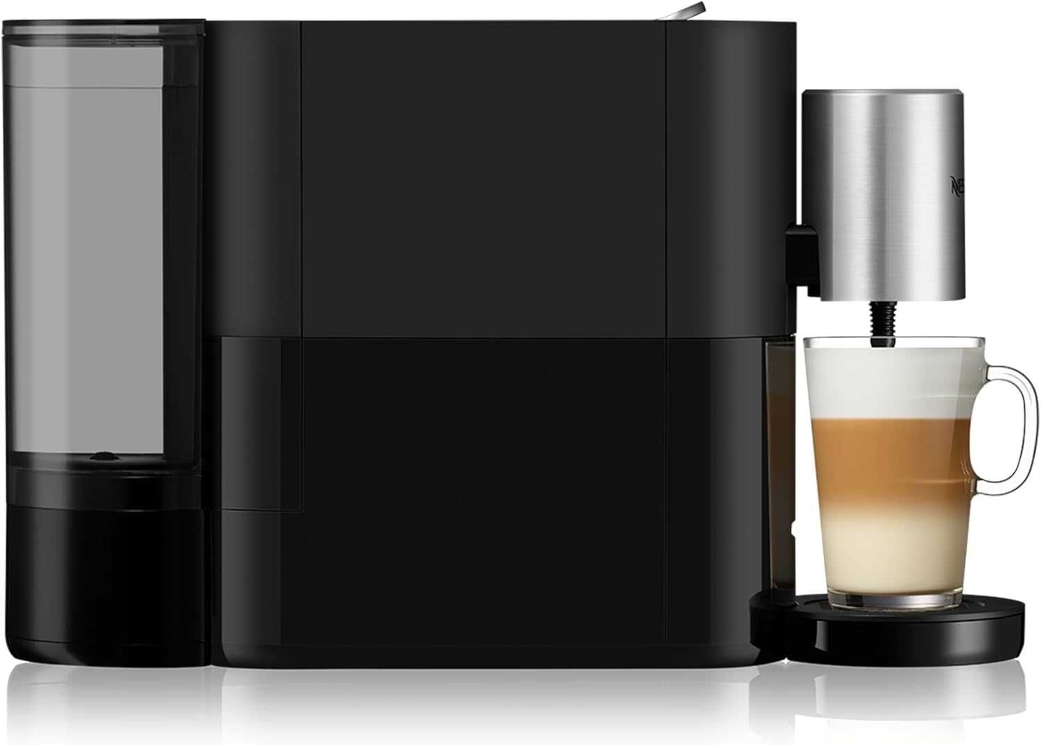 Кафемашина с капсули Krups XN8908 Nespresso Atelier,Разпенване на мляк