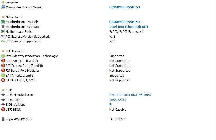 892S.Placa De Baza Gigabyte GA-H55M-S2,2xDDR3,Socket 1156