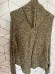 Pulover kaky gen poncho M