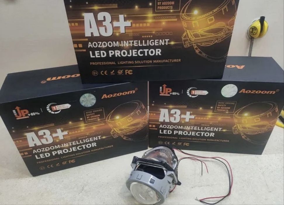 Светодиодные би-лед линзы Aozoom A3+ б/у