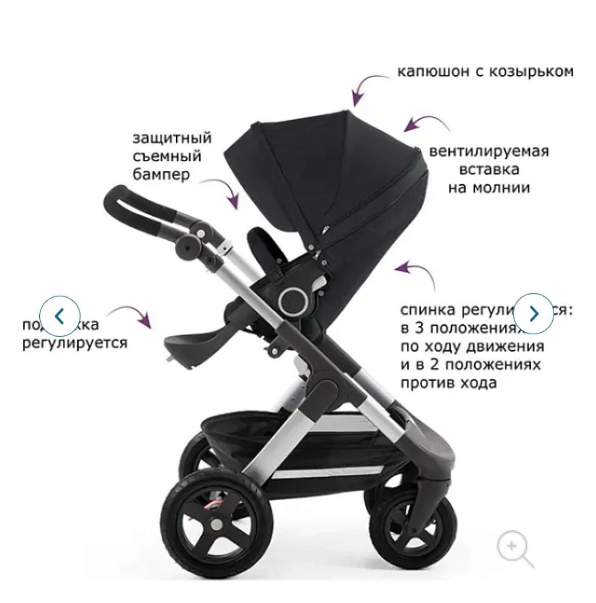 Коляска stokke .