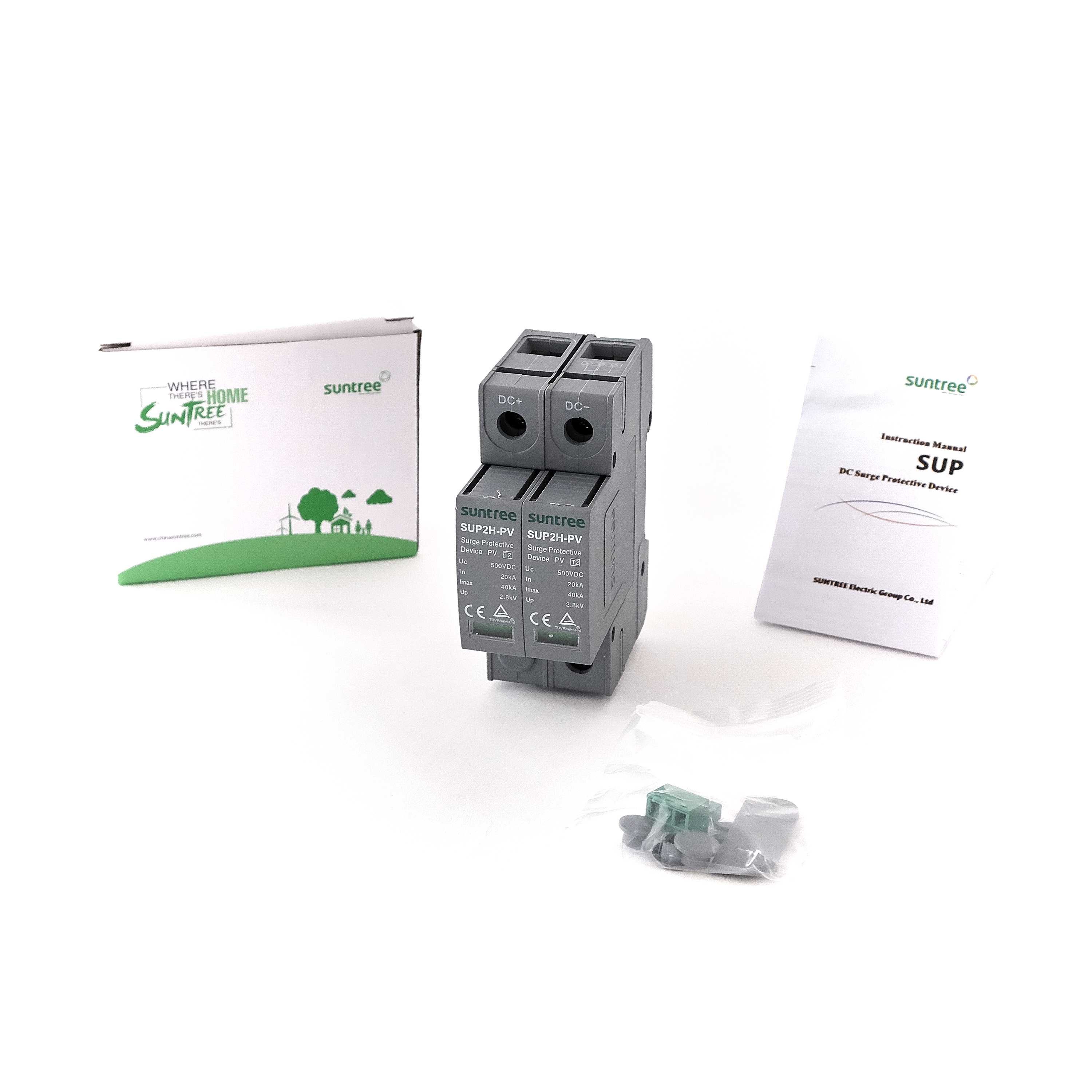 SUNTREE DC Арестор/Катоден отводител 600v/800v/1000v/1500v- 20-40KA