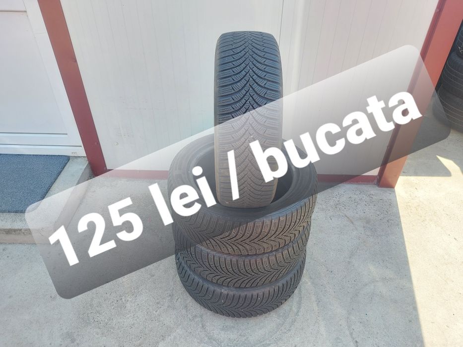 125 lei bucata! Set anvelope M+S 185 55 16 Hankook