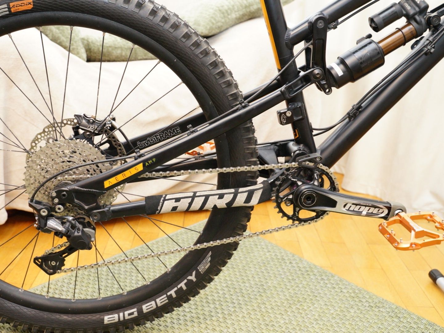Bicicleta full suspension super Enduro Bird Aeris