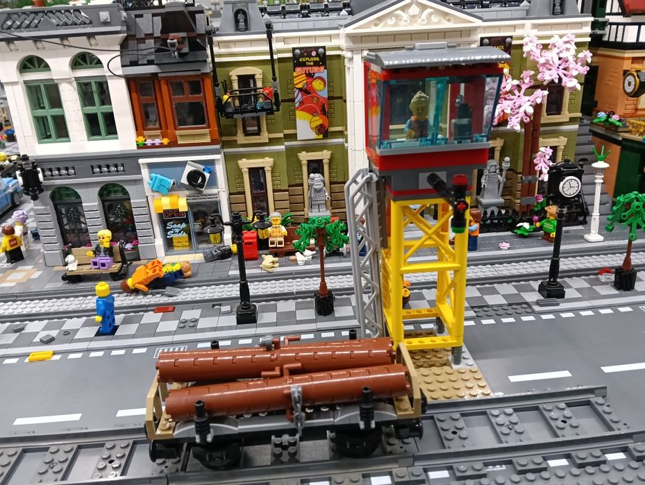 Lego Stivuitor și vagon