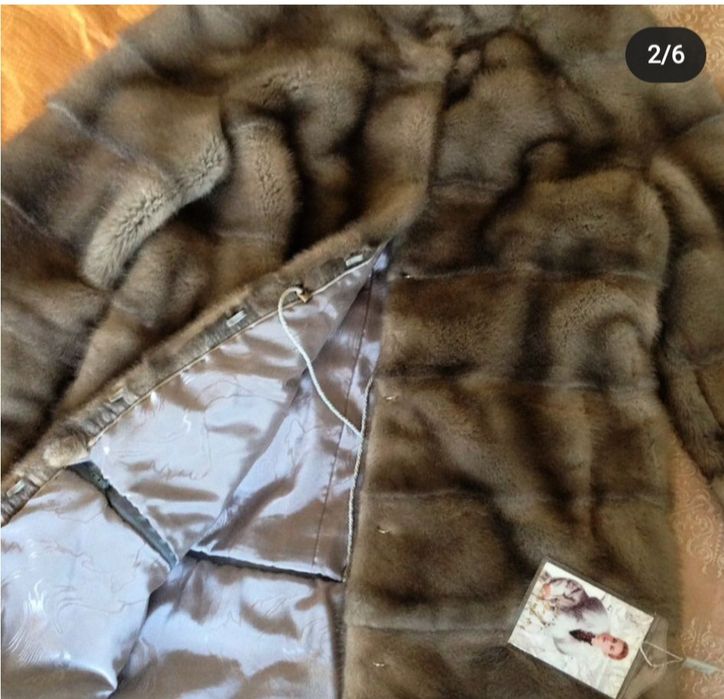 Продам красивую новую шубку трансформер ,размер 44-46