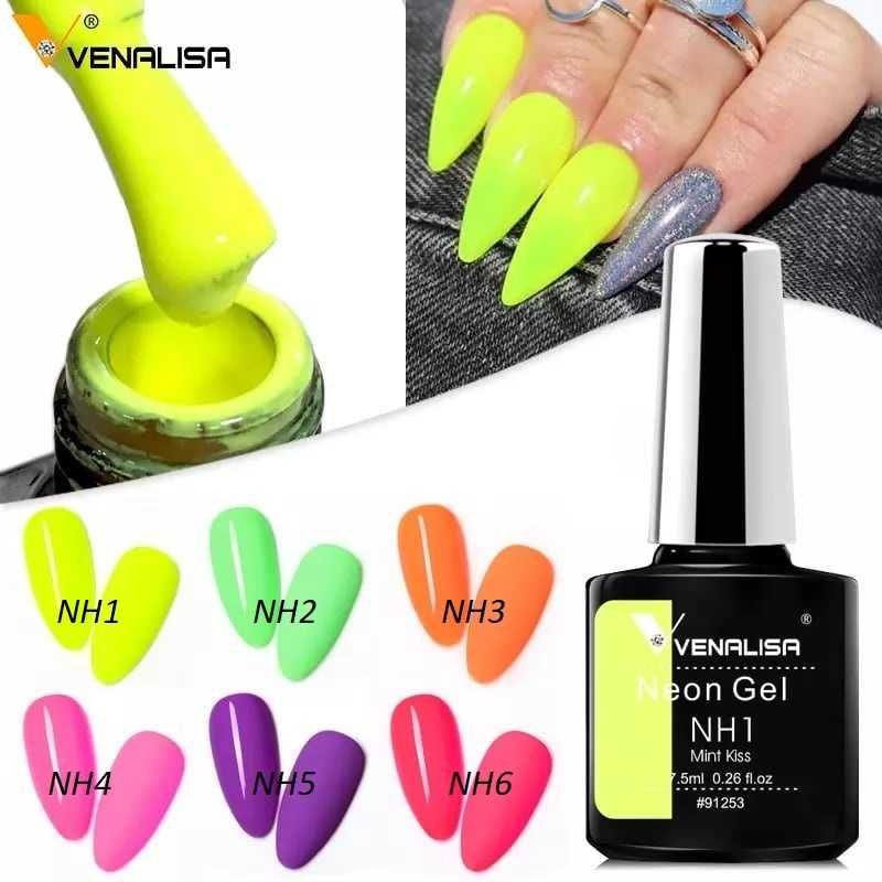 VENALISA Summer Neon Color / гел лак серия неон