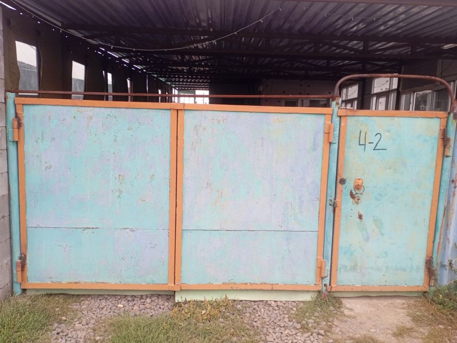 Ворота с калиткой