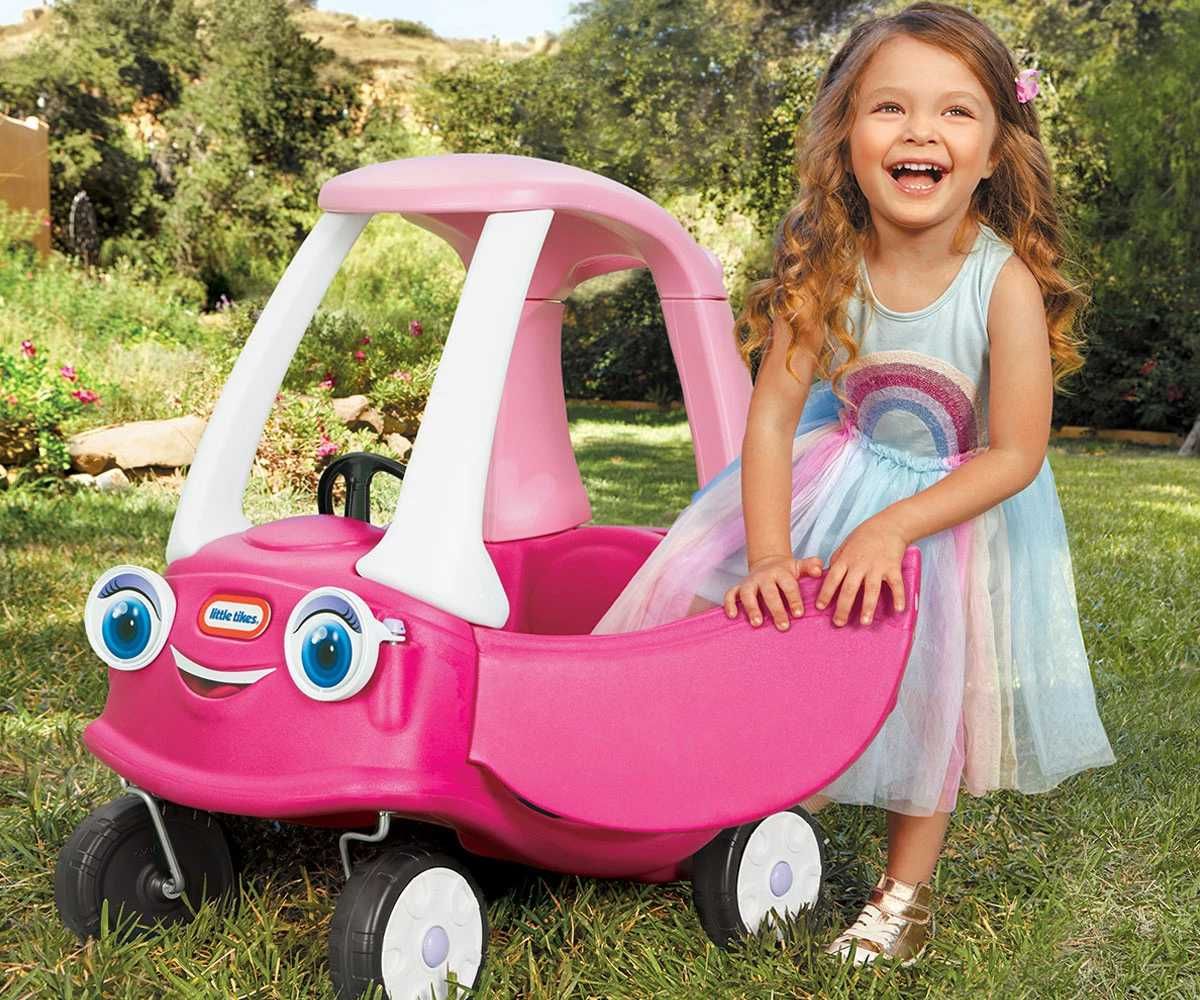 Детско кола за бутане Little Tikes, розова, кракомобил