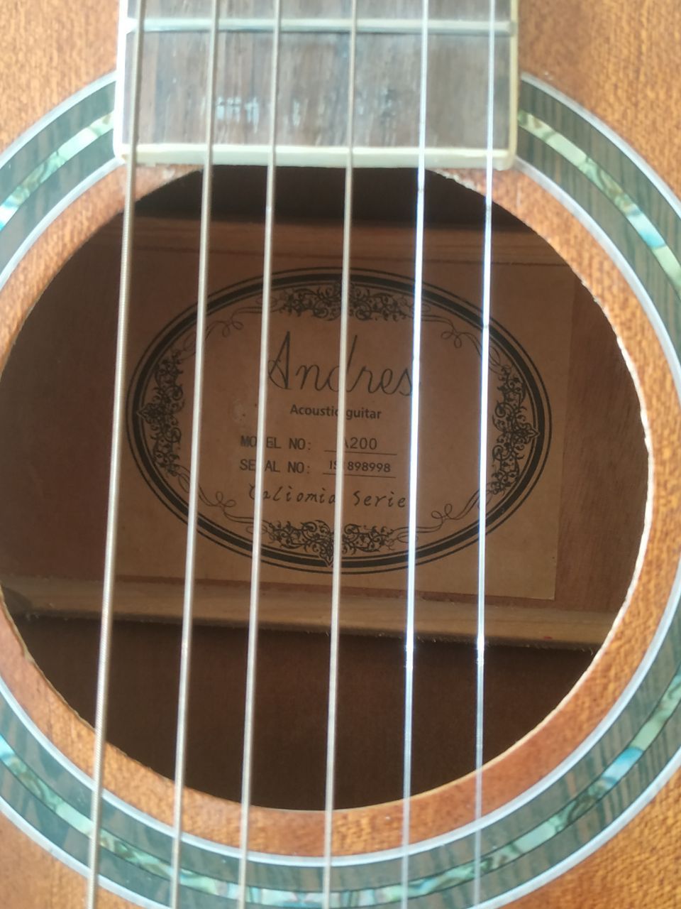 Gitara ANDRES  acoustic guitar