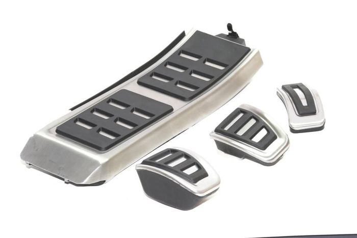 Set Pedale Inox + Footrest transmisie manuala Audi A4,A5,A6,A7,Q5