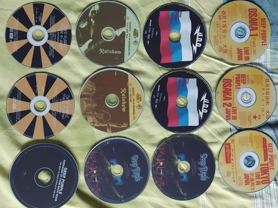 CD музикални дискове с рок музика