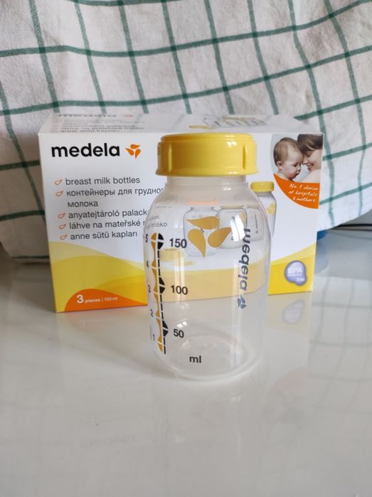 Biberoane Medela fara tetina, recipiente lapte Medela, biberon Medela