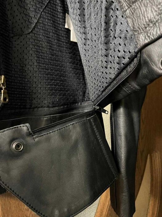 Geaca din piele dama pentru motocicleta