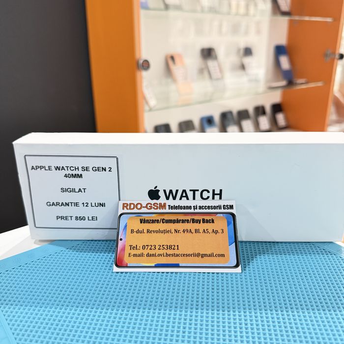 Apple Watch SE Gen 2/40MM Sigilat/Garantie