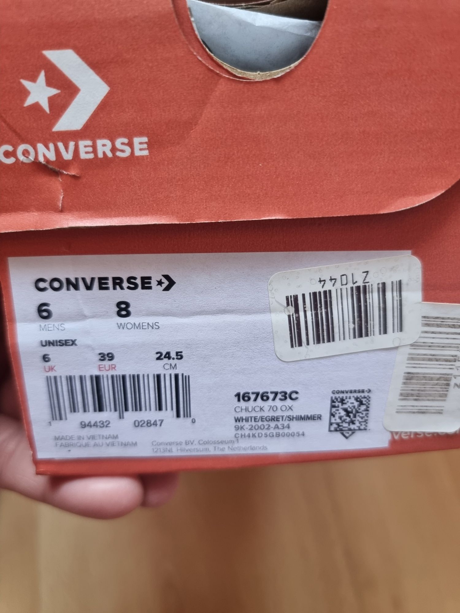 Кецове converse - бели и черни