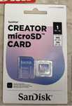 Micro sd card sandisk creator 1tb nou original