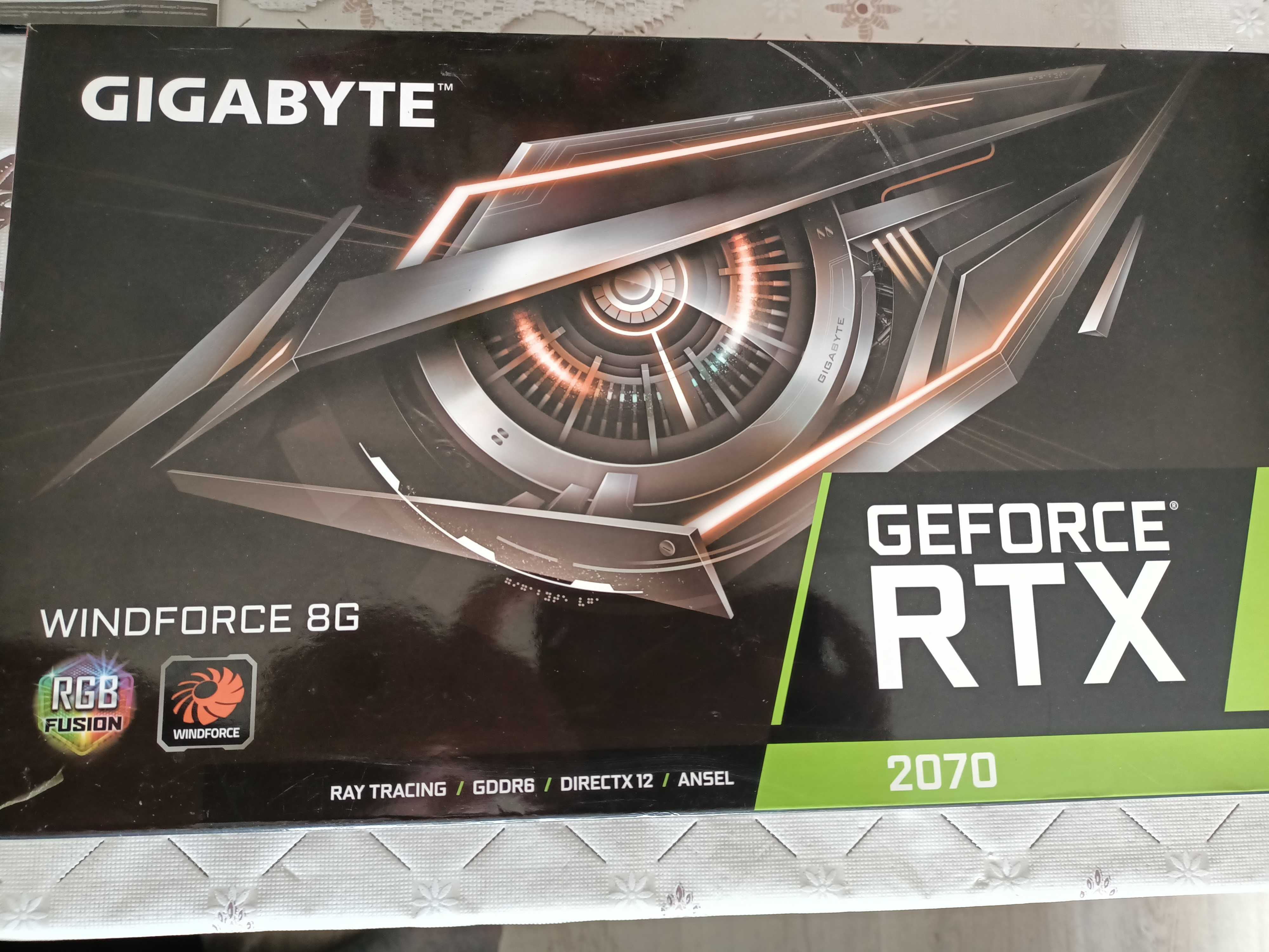 Видеокарта Geforce RTX 2070 GIGABYTE 8GB