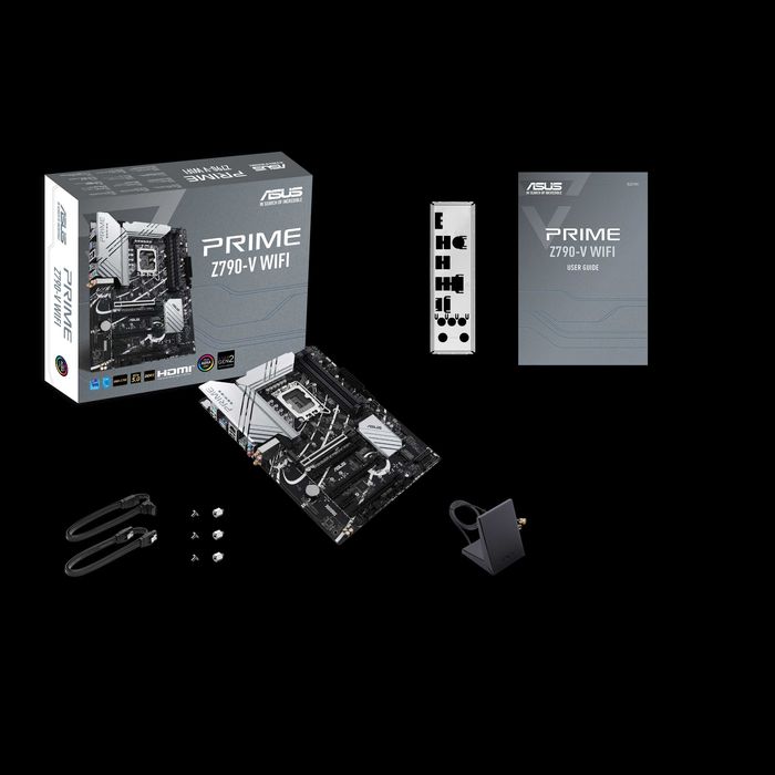 Новая Материнская плата ASUS PRIME Z790-V WIFI. Сокет LGA 1700. DDR5.