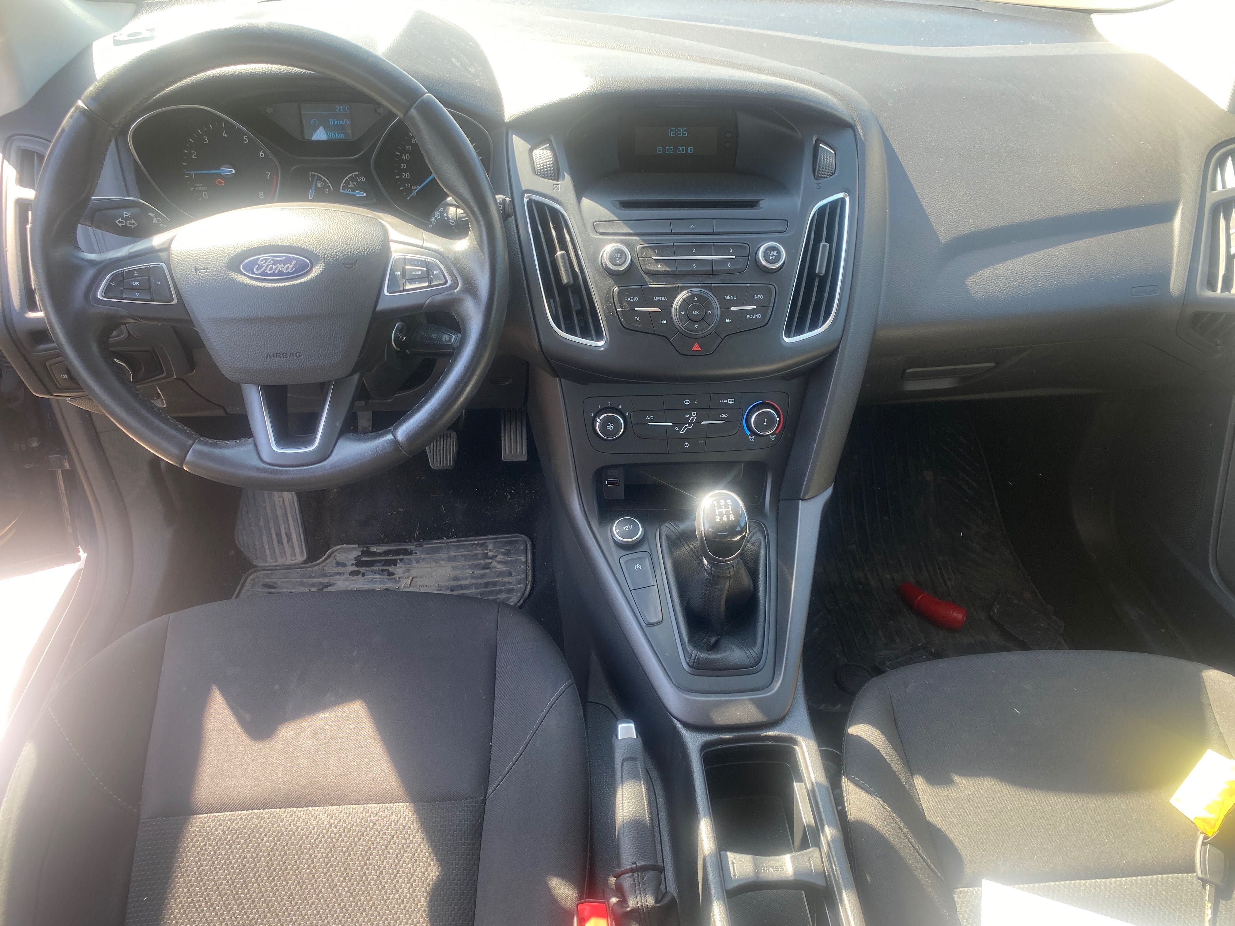 Ford Focus 1. 0T EcoBoost, 5sp. , 101 ph. , 2018, engine JS