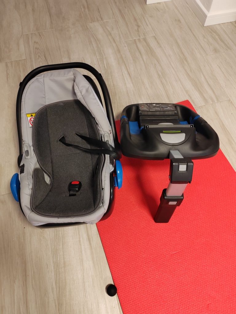 Scaun baby active Carlo plus baza isofix