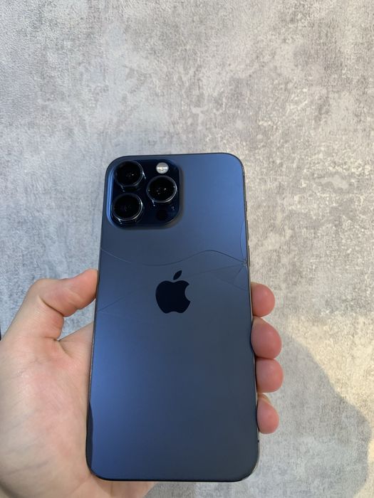 Iphone 15 pro max blue 256 gb 90%