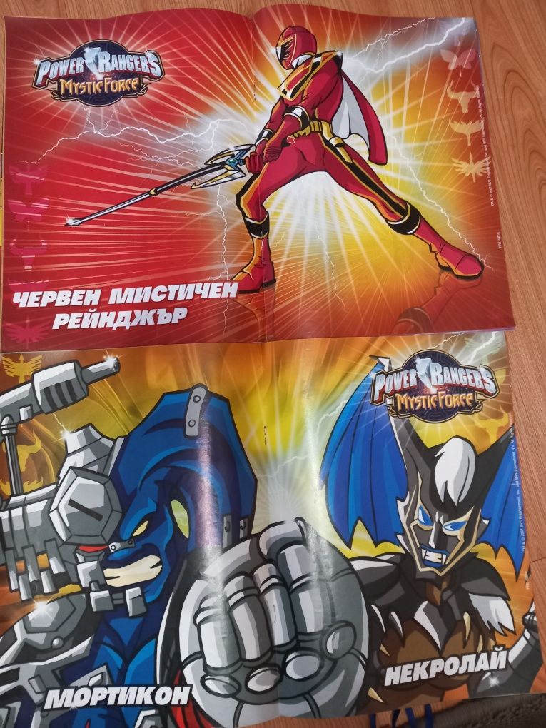 Комикс,  комикси Power Rangers