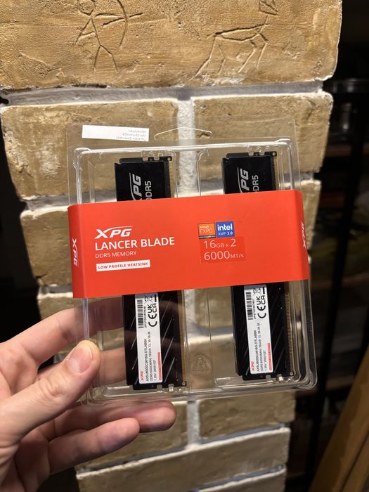 XPG Lancer DDR5 16gb*2 (10 китов) 6000mhz cl36