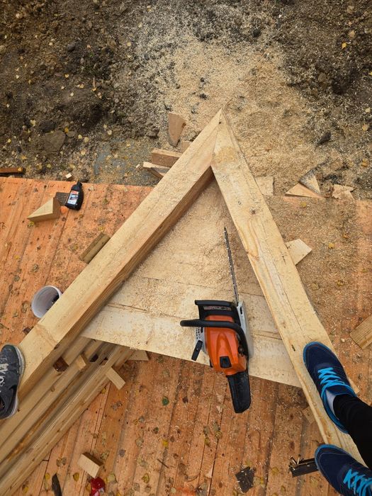 Case modulare din lemn sau din tevi  profile