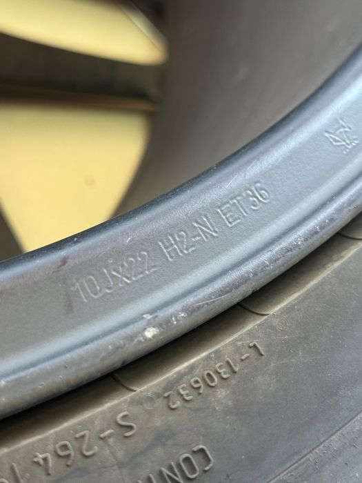 Гуми с джанти 22” 5x130 оригинал Mercedes G 63 Amg W463A/464 2024 год