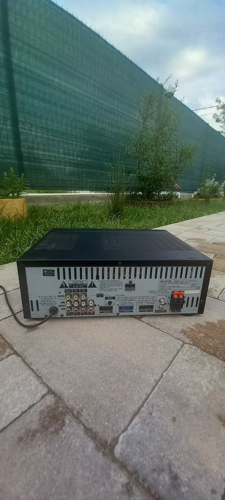 Amplificator vintage egalizator si spectrum  Aiwa