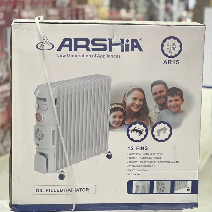 Обогреватель масляный 15 секций