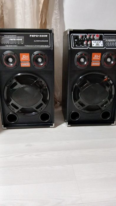 Boxe JRH cu microfon fără fir si telecomanda