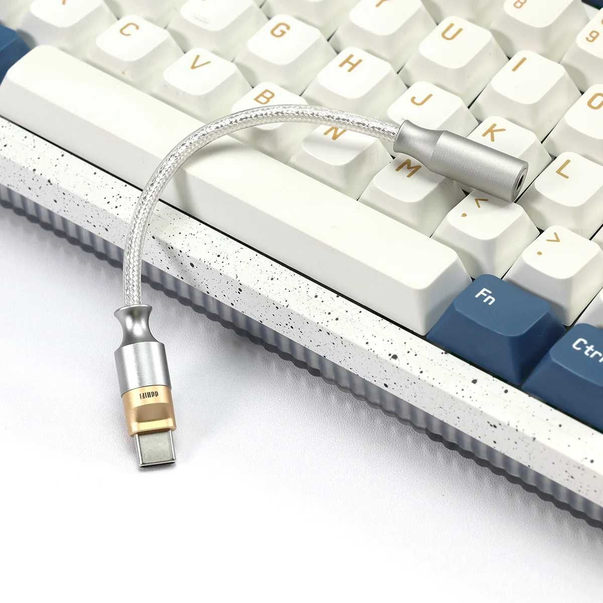 DD ddHiFi TC35CM2 USB-C to 3.5mm Hi-Res DAC/Amp Nou, Cutie, Garantie