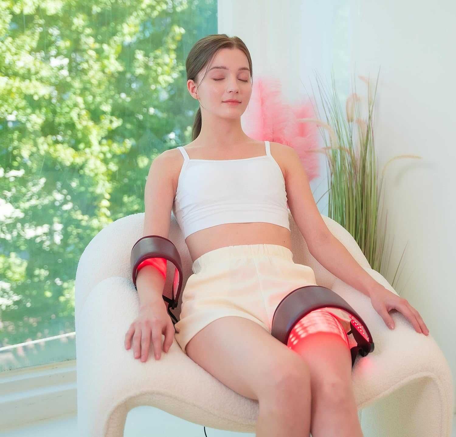 Banda infrarosu BeniLed Mini Infrared Red Light Therapy Device ca NOUA