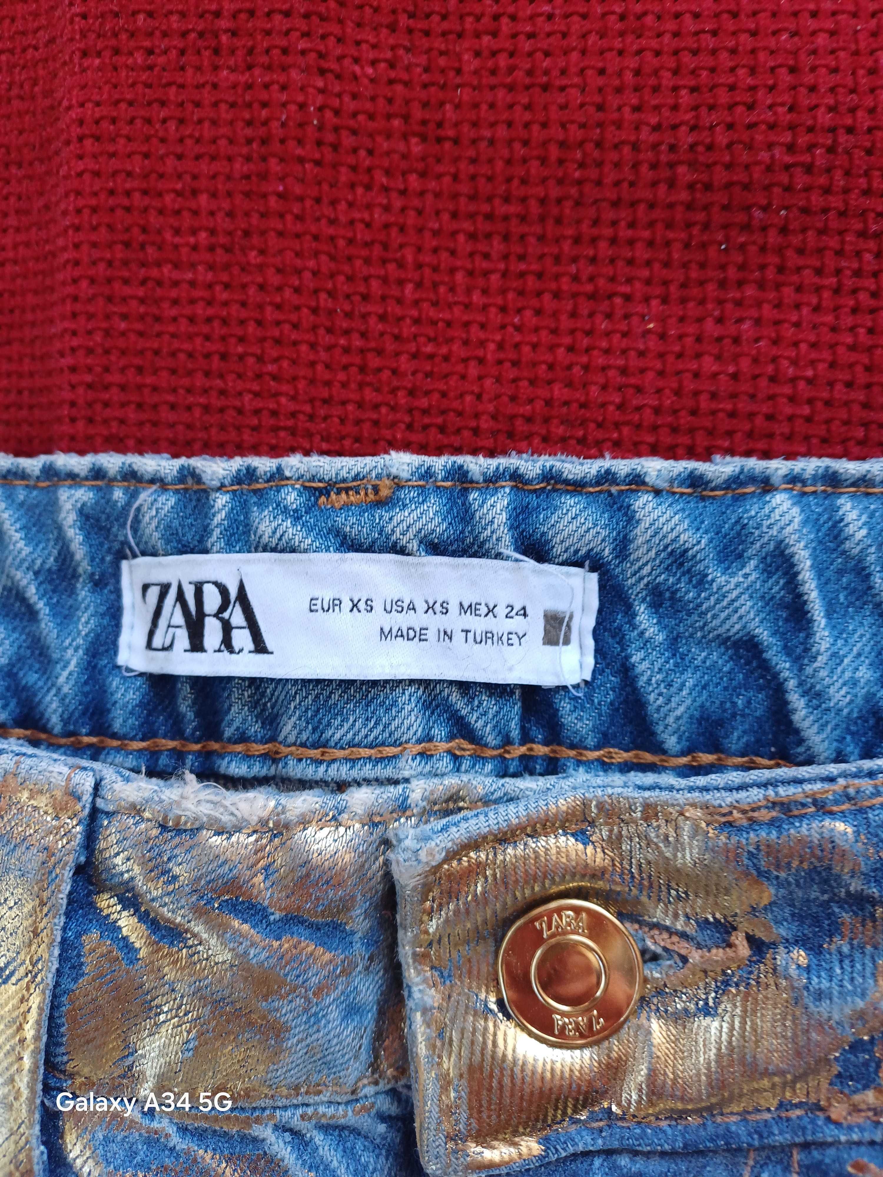 Дънкова пола Zara
