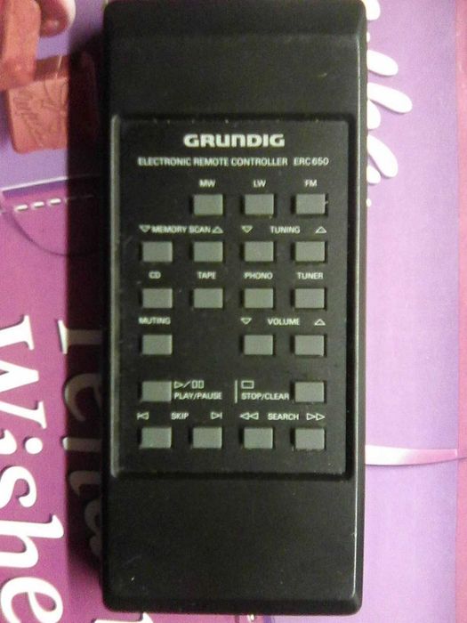telecomanda telefunken tv si  grundig philips combina audio si vcr