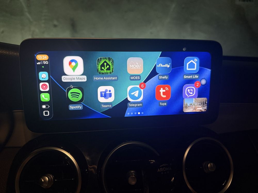 Ottocast P3 – Android Box за кола с CarPlay & Android Auto