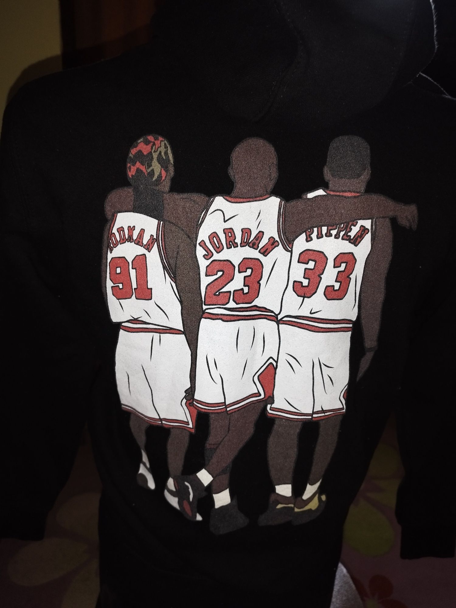 Hanorac roling chicago bulls jordan rodman mărimea S