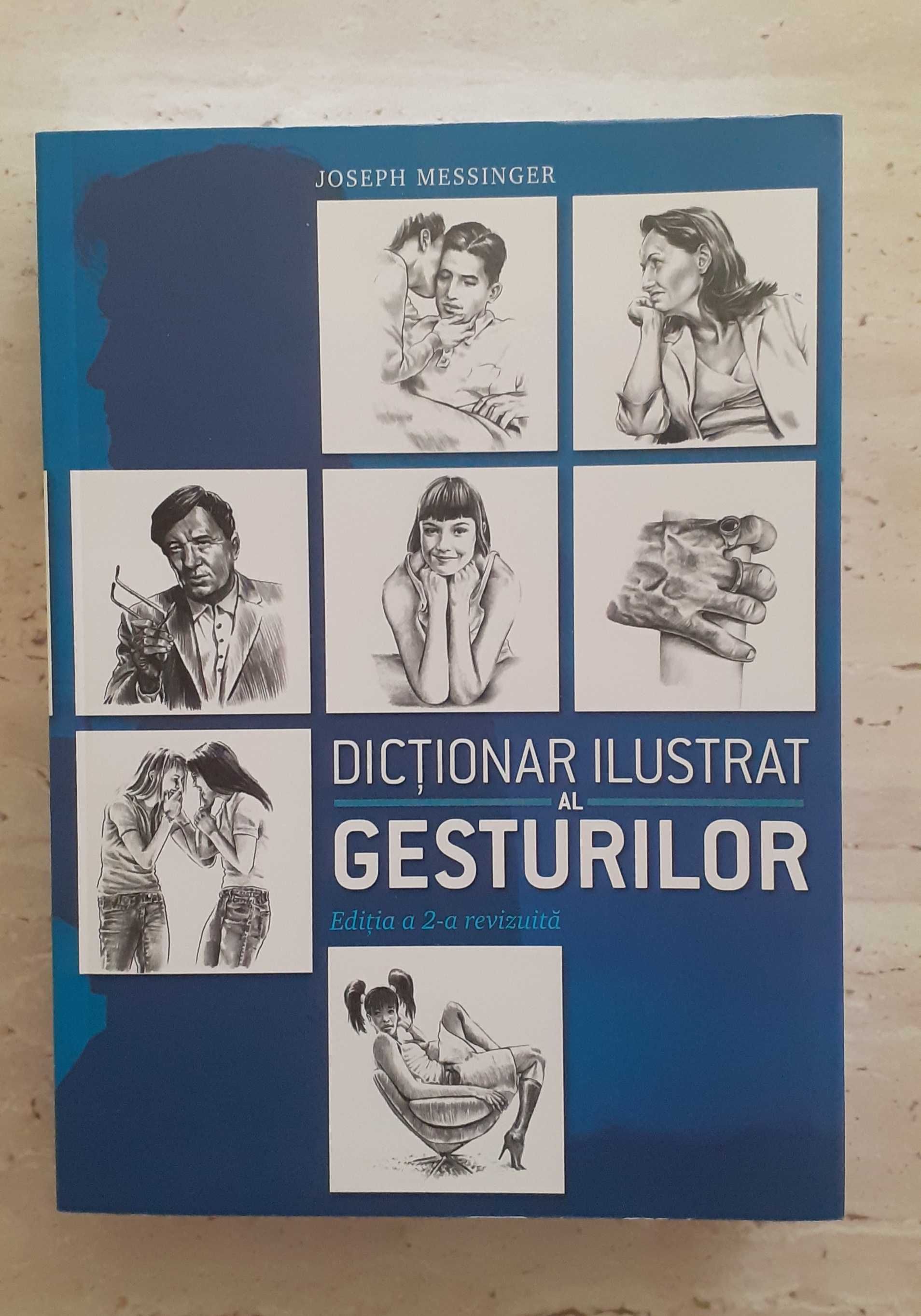Carte „Dicționar ilustrat al gesturilor” – Joseph Messinger, ediția II