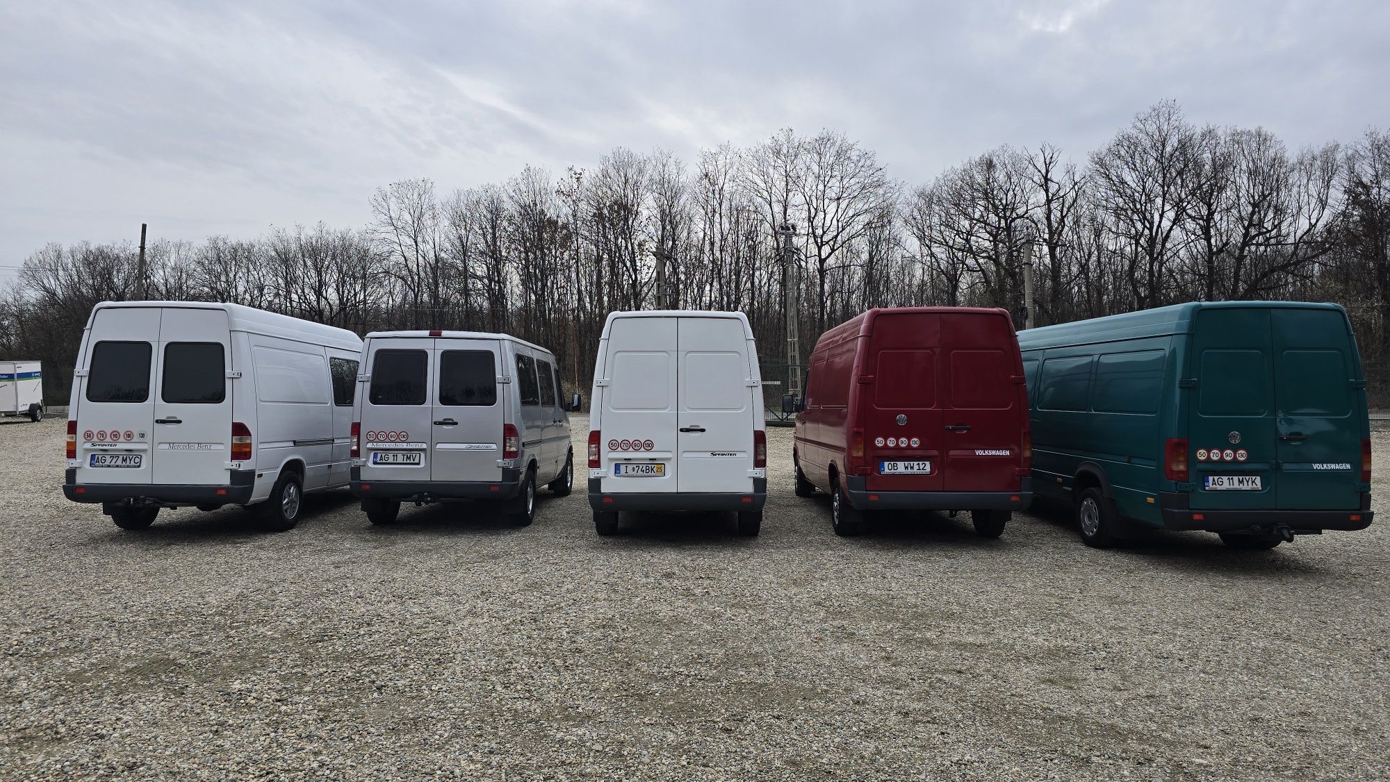 Volkswagen LT (motoare 2.5) și Mercedes Sprinter (motor 2.9 si 2.2)