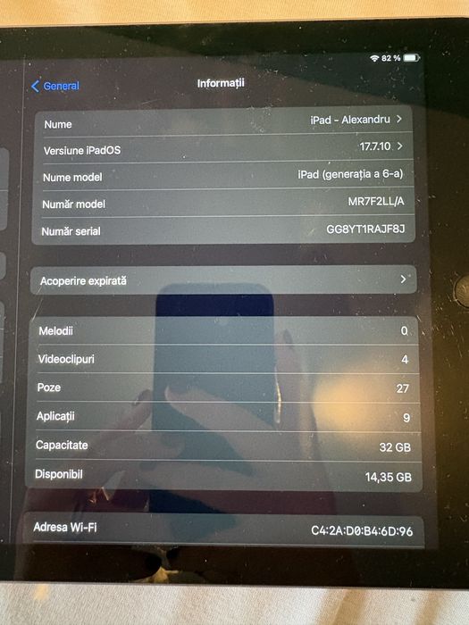 Ipad Generatia a 6a