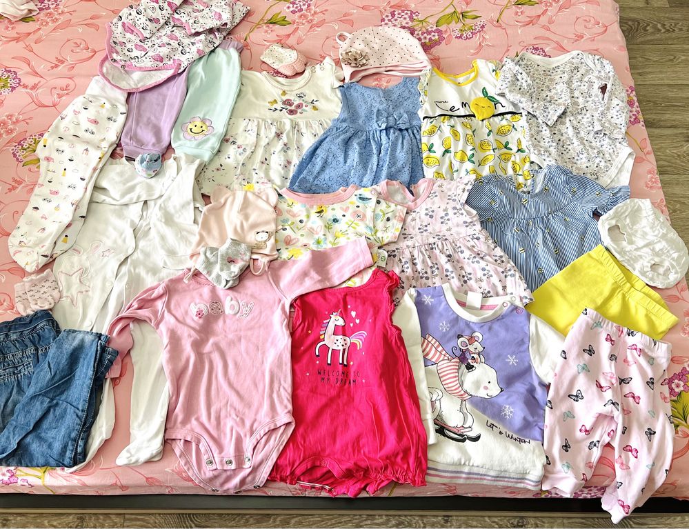 Детская одежда на девочку 6 месяцев
