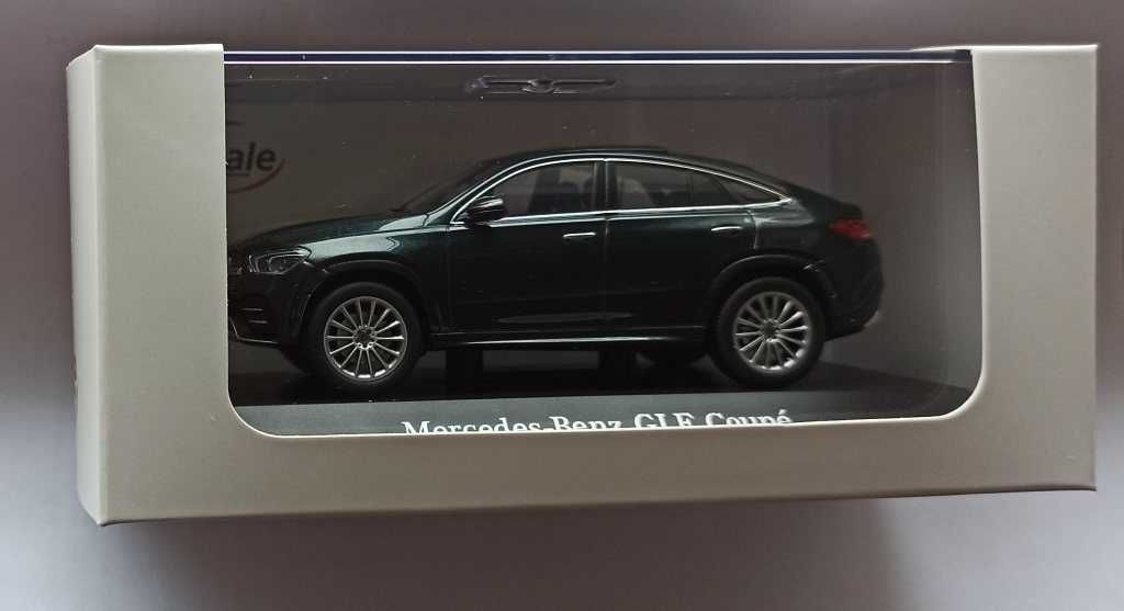 Macheta Mercedes-Benz GLE Coupe 2020 - iScale 1/43 (Emerald green)