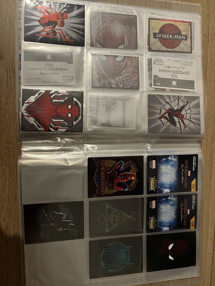 SpiderMan Far from Home Stickere si Cartonase Panini