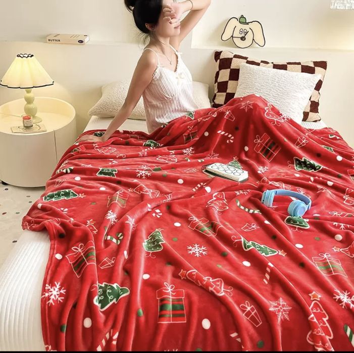 Новогодний плед 150*100