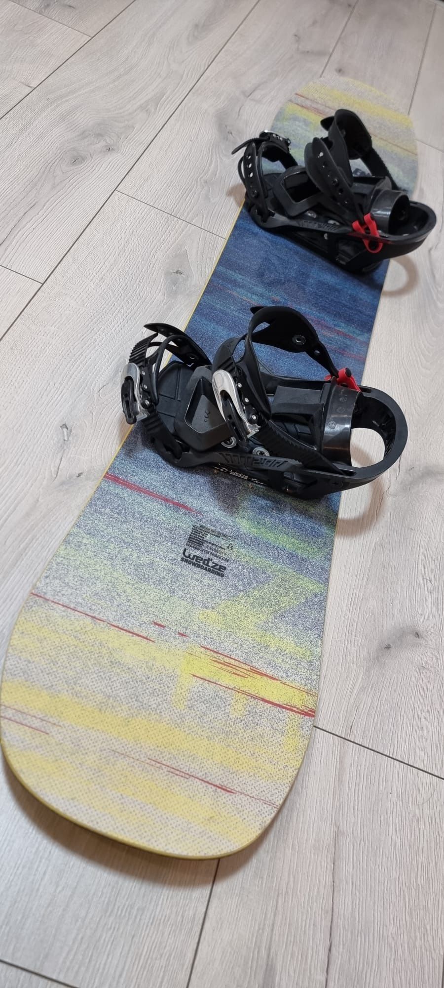 Placa snowboard marimm 135 copii / femei  wedze cu legături aproape no