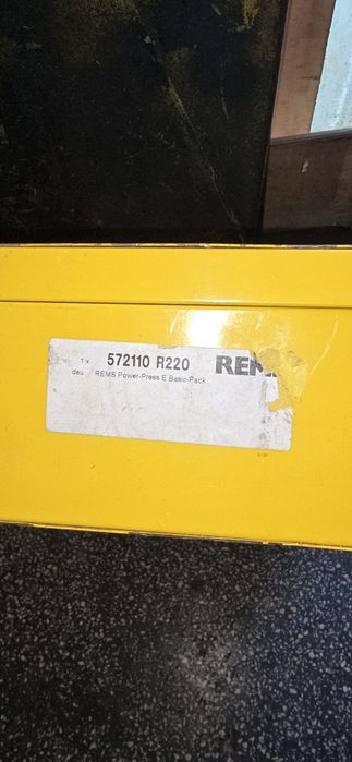 Rems cutie metalica presă electrică