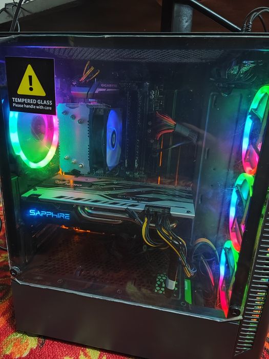 Intel core I5-6400+RX580 Sapphire Nitro Plus+16BG Ram(2666MHZ)+Igravoy